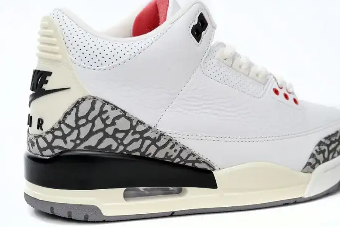 Bmlin Shoes Cement Jordan White Retro DN3707-100 Reimagined 3 0521